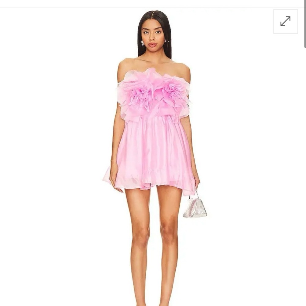Bardot Pink Ruffled
